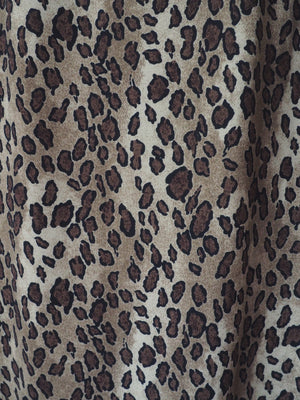 Leopard Print Maxi with Slit