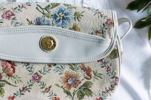 Vintage Floral Carpet Handbag