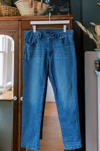 Gap Medium-Wash Girlfriend Jeans