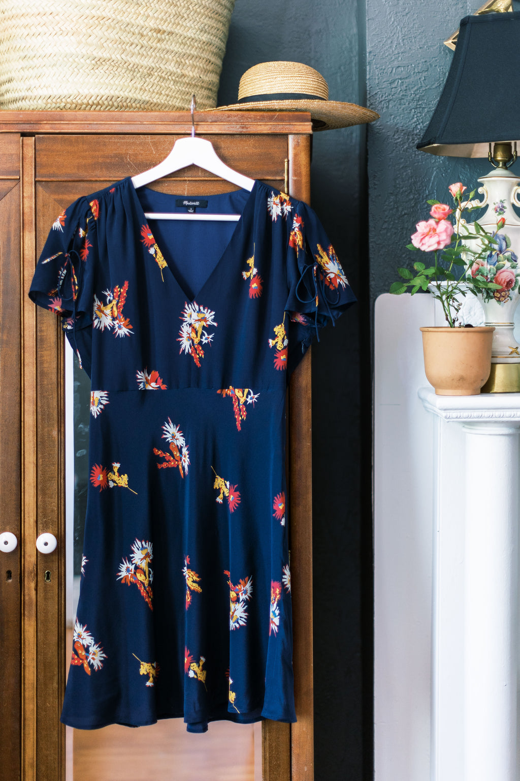 Madewell 100% Silk Dress