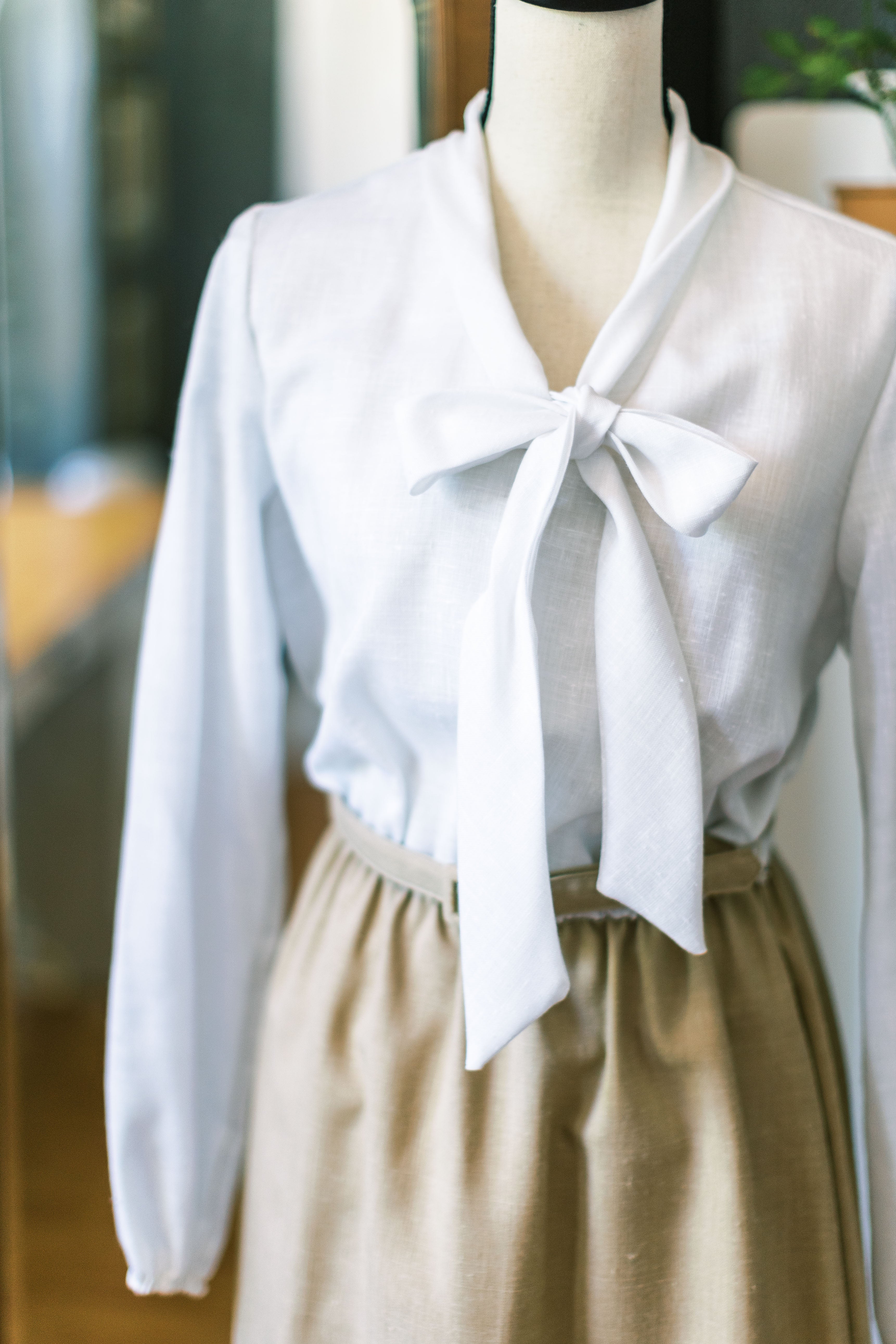 Vintage Belted Secretary Midi Dress (Tags still on!)