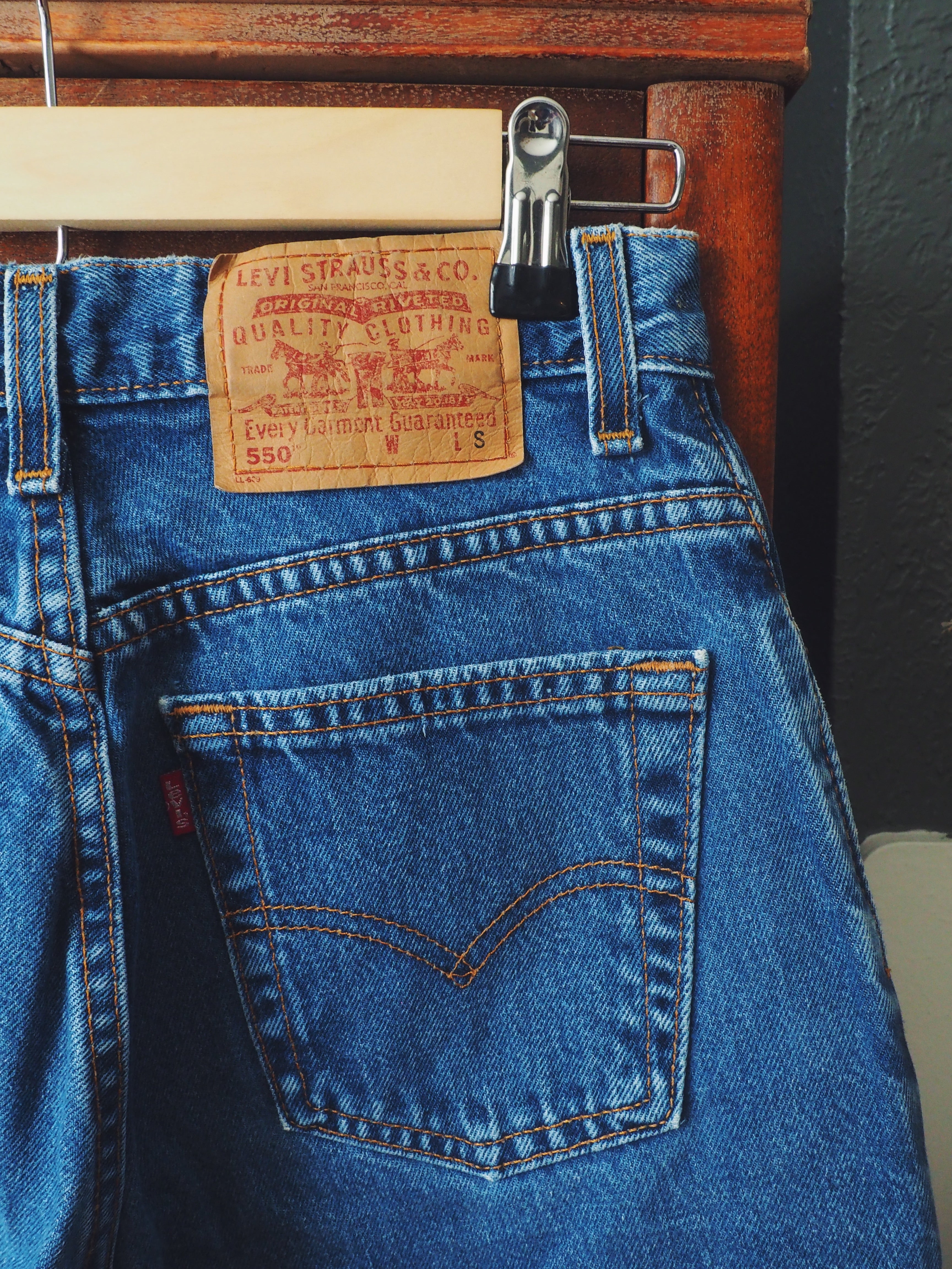 Vintage 550 Levis made in USA