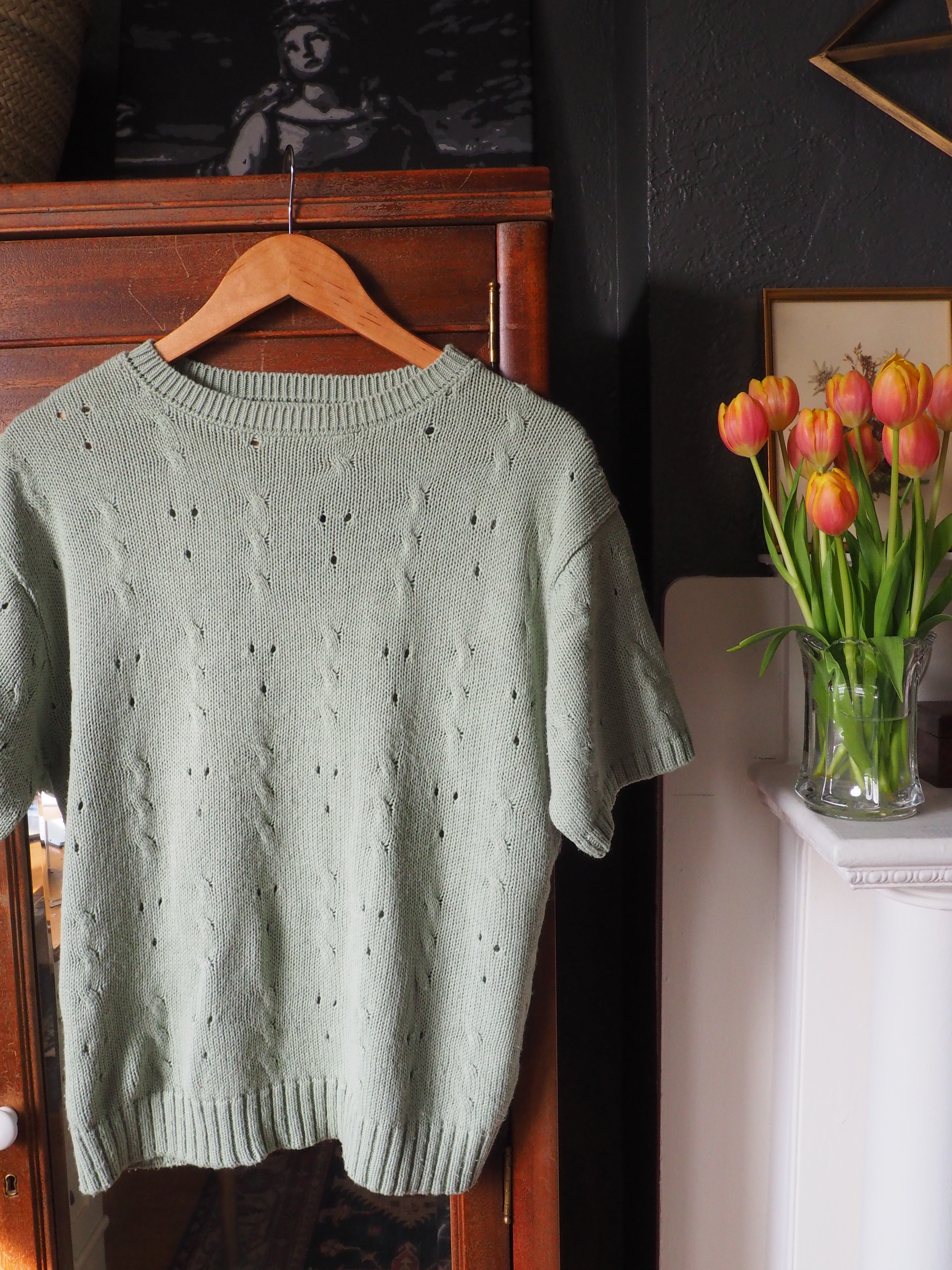 Made in the USA Vintage Knit Blouse