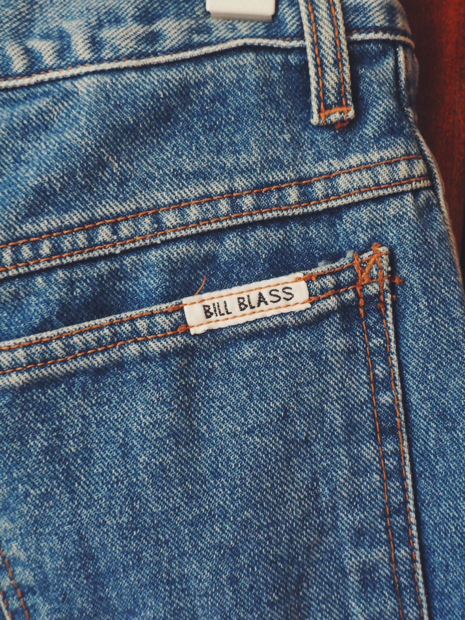 80s Bill Blass High Waist Denim