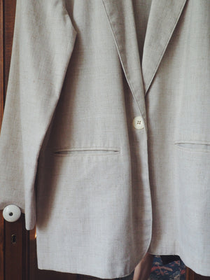 Vintage Sag Harbor Linen blend Blazer