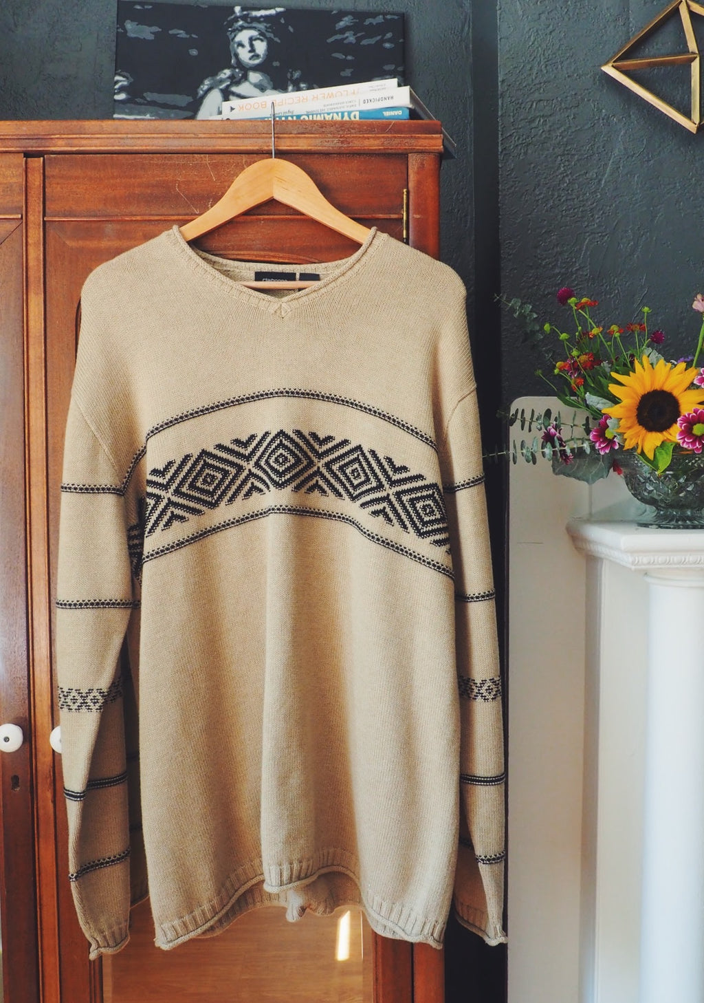 90's Graphic Over-sized Men's Sweater