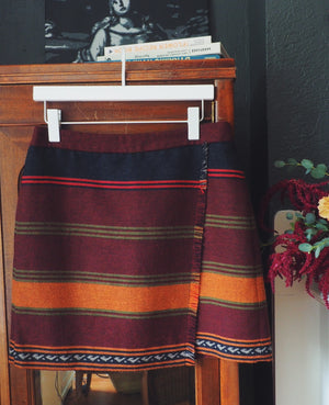 LOFT Wool Wrap Skirt