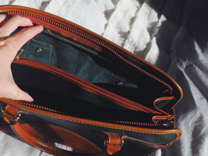 Vintage Dooney & Bourke Two-Toned Bag