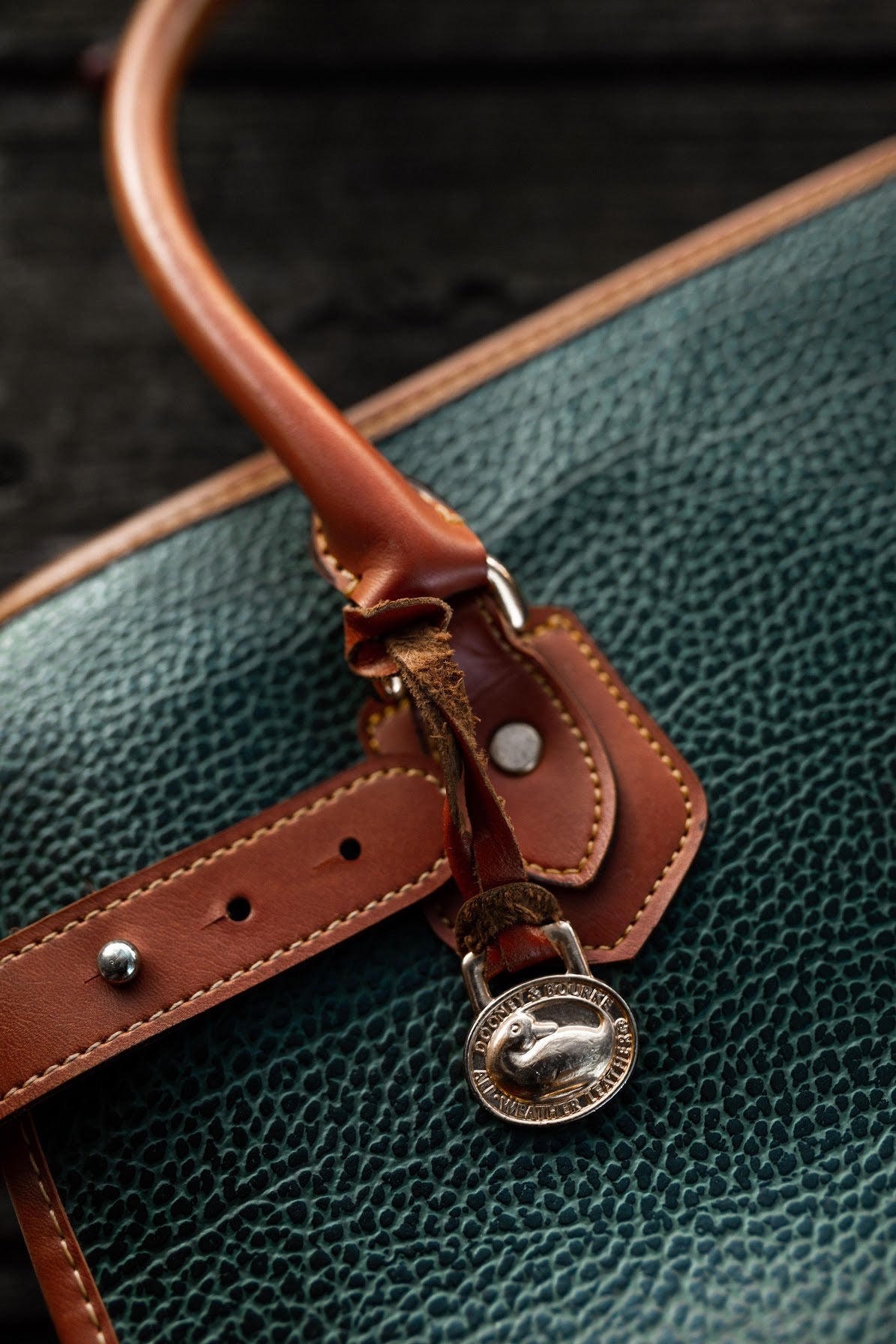 Dooney & Bourke | Bags | Rare Vintage Dooney Bourke Purse Genuine Leather  Classic Satchel | Poshmark