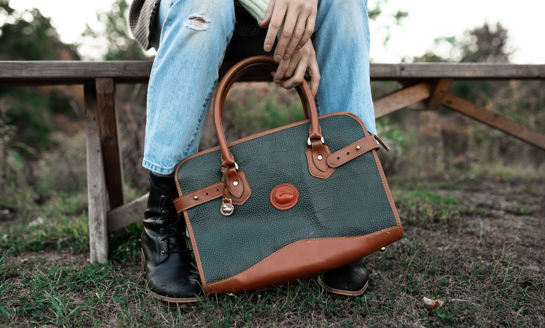 Dooney  Bourke Vintage Leather Bags Handbags  Cases for sale  eBay