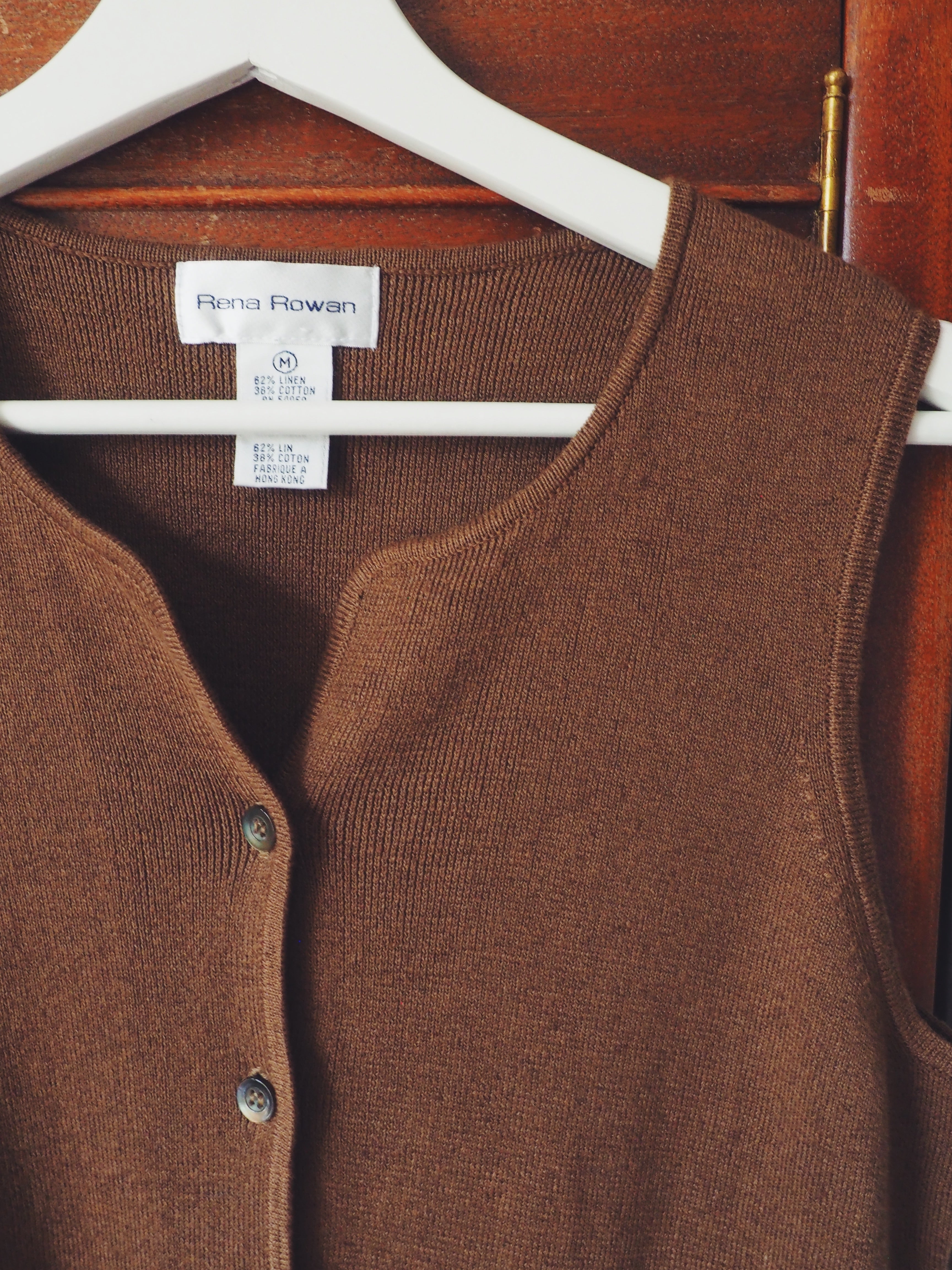 90s Button Front Knit Vest – Ever Thrift