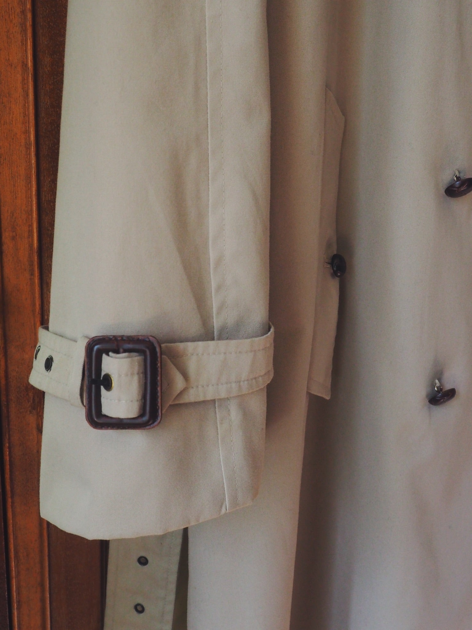 Vintage Double-Breasted Trench Coat