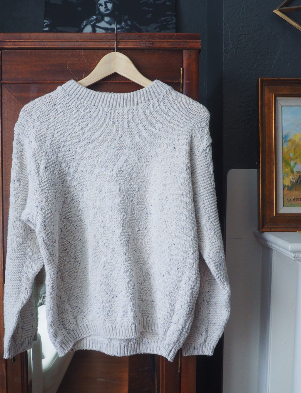 Vintage Cotton Knit Sweater